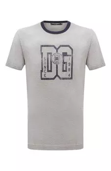 Хлопковая футболка Dolce & Gabbana