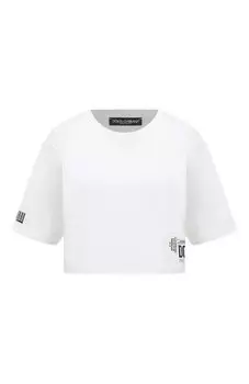 Хлопковая футболка Dolce & Gabbana