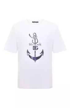 Хлопковая футболка Dolce & Gabbana