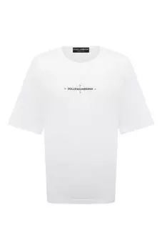 Хлопковая футболка Dolce & Gabbana