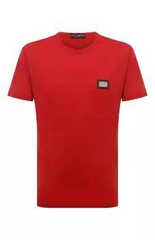 Хлопковая футболка Dolce & Gabbana