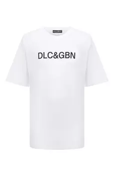 Хлопковая футболка Dolce & Gabbana