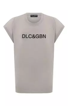 Хлопковая футболка Dolce & Gabbana