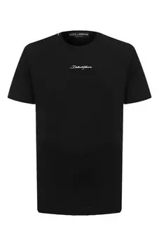 Хлопковая футболка Dolce & Gabbana