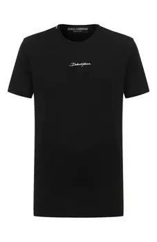 Хлопковая футболка Dolce & Gabbana