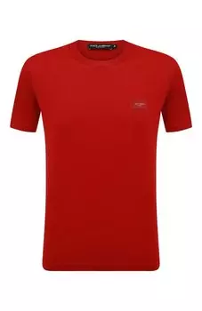 Хлопковая футболка Dolce & Gabbana