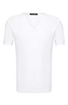 Хлопковая футболка Dolce & Gabbana