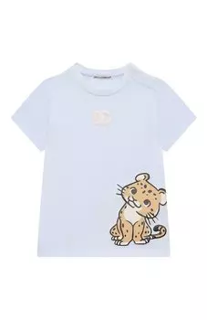 Хлопковая футболка Dolce & Gabbana