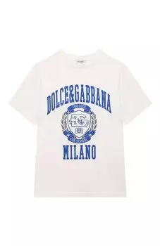 Хлопковая футболка Dolce & Gabbana