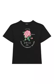 Хлопковая футболка Dolce & Gabbana