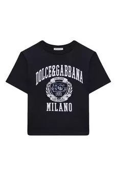 Хлопковая футболка Dolce & Gabbana