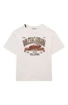 Хлопковая футболка Dolce & Gabbana