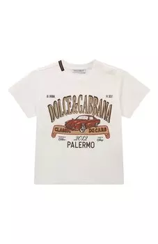 Хлопковая футболка Dolce & Gabbana