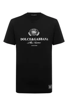 Хлопковая футболка Dolce & Gabbana