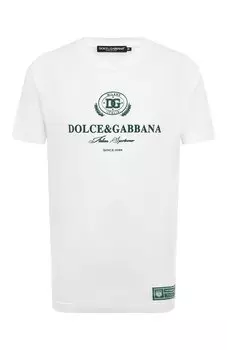 Хлопковая футболка Dolce & Gabbana
