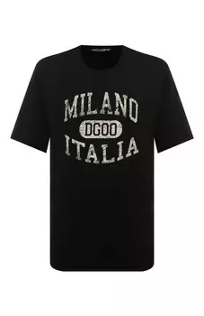 Хлопковая футболка Dolce & Gabbana