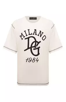 Хлопковая футболка Dolce & Gabbana