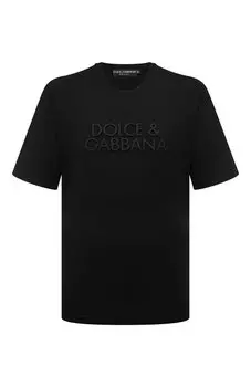 Хлопковая футболка Dolce & Gabbana