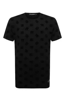 Хлопковая футболка Dolce & Gabbana