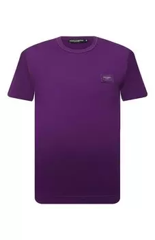 Хлопковая футболка Dolce & Gabbana