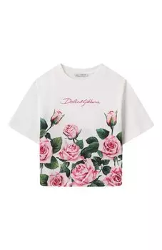 Хлопковая футболка Dolce & Gabbana