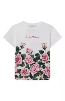 Хлопковая футболка Dolce & Gabbana