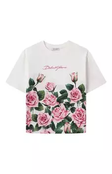 Хлопковая футболка Dolce & Gabbana