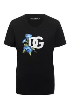 Хлопковая футболка Dolce & Gabbana