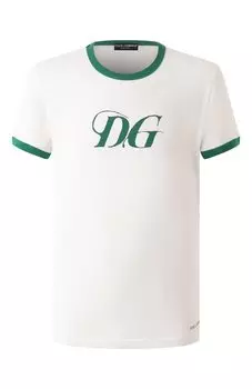 Хлопковая футболка Dolce & Gabbana