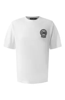 Хлопковая футболка Dolce & Gabbana