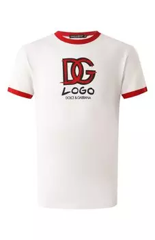 Хлопковая футболка Dolce & Gabbana