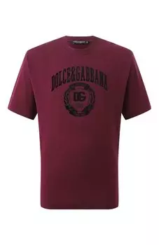 Хлопковая футболка Dolce & Gabbana