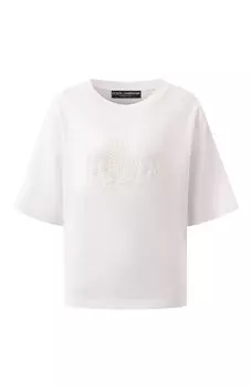 Хлопковая футболка Dolce & Gabbana