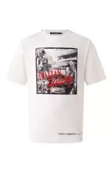 Хлопковая футболка Dolce & Gabbana