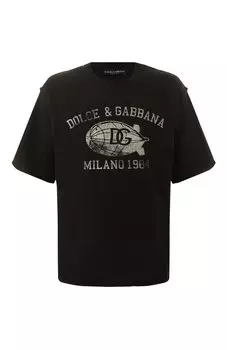 Хлопковая футболка Dolce & Gabbana