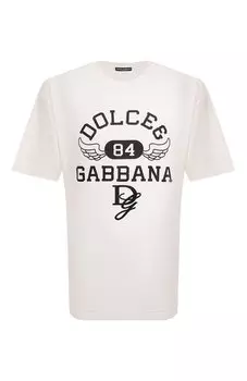 Хлопковая футболка Dolce & Gabbana