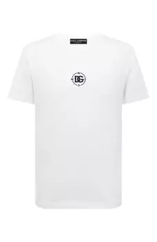 Хлопковая футболка Dolce & Gabbana
