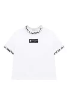 Хлопковая футболка Dolce & Gabbana