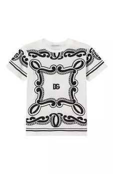 Хлопковая футболка Dolce & Gabbana