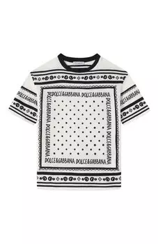 Хлопковая футболка Dolce & Gabbana
