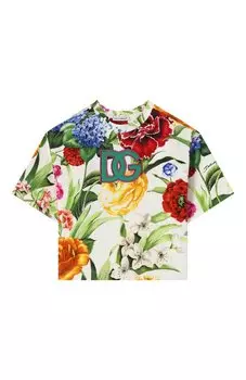 Хлопковая футболка Dolce & Gabbana