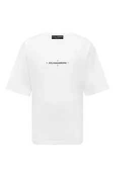 Хлопковая футболка Dolce & Gabbana