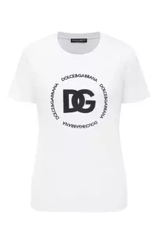 Хлопковая футболка Dolce & Gabbana