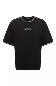 Хлопковая футболка Dolce & Gabbana