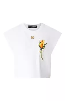 Хлопковая футболка Dolce & Gabbana