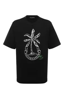 Хлопковая футболка Dolce & Gabbana