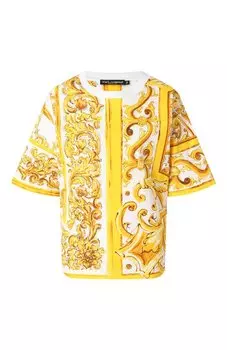 Хлопковая футболка Dolce & Gabbana