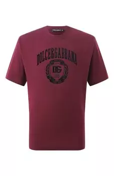 Хлопковая футболка Dolce & Gabbana