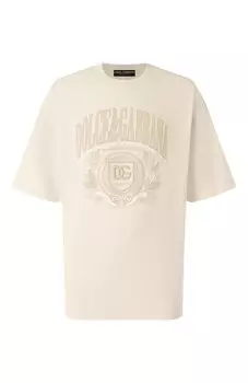 Хлопковая футболка Dolce & Gabbana