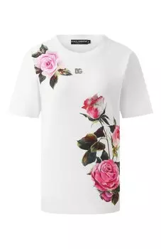 Хлопковая футболка Dolce & Gabbana